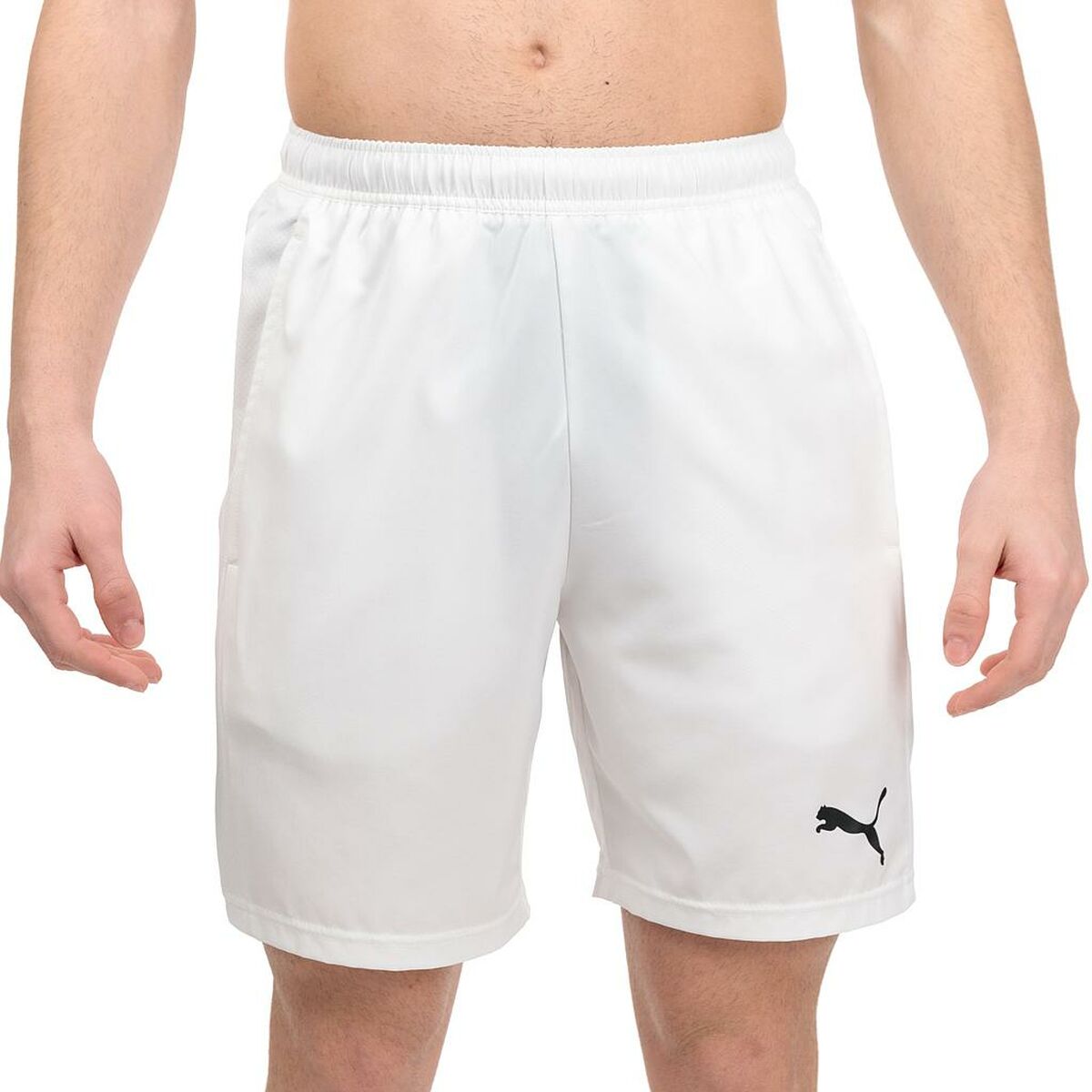 Men's Sports Shorts TEAMLIGA 931835 Puma 04 Padel White-0