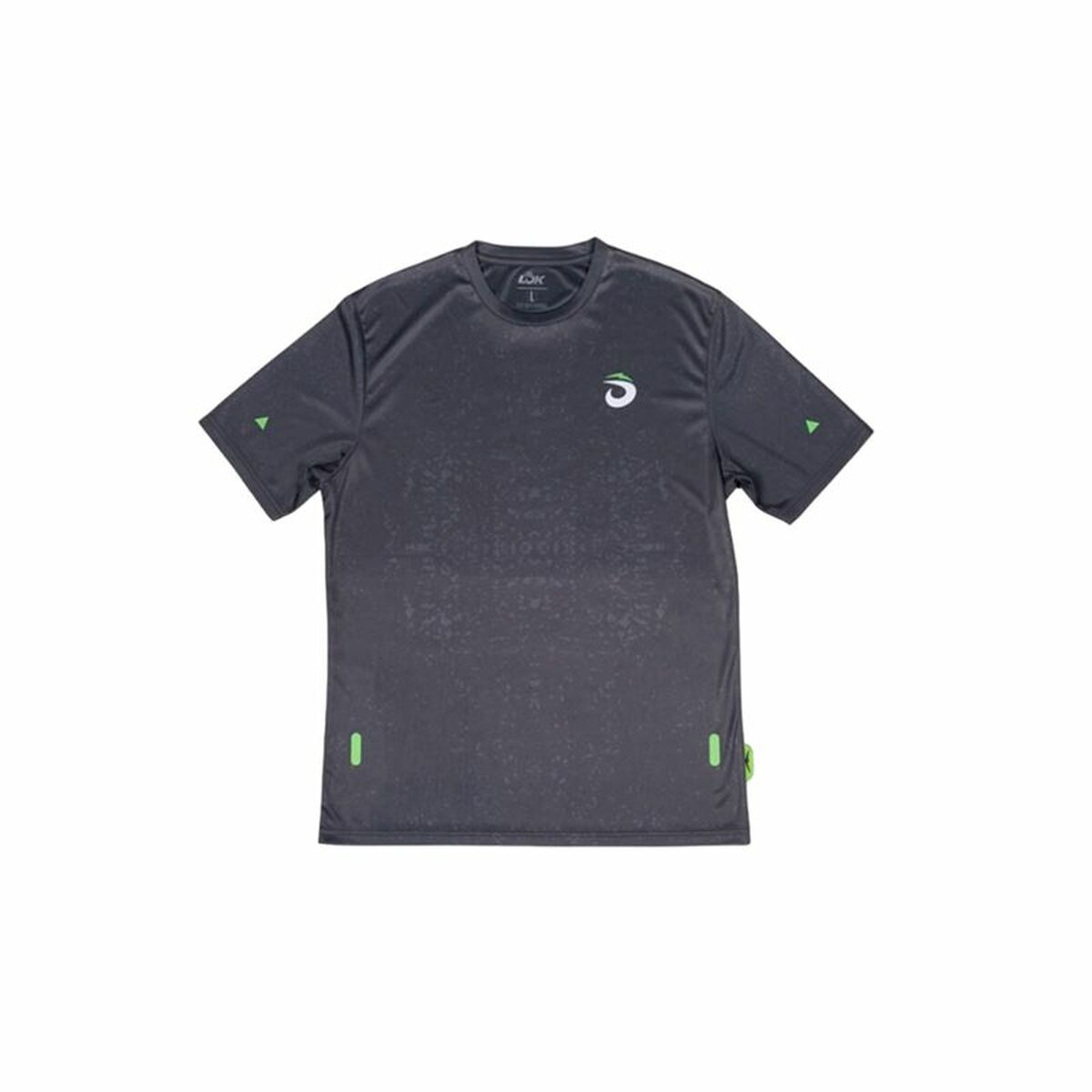 Short-sleeve Sports T-shirt Lok Sports Play Black Padel-0